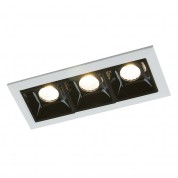 Встраиваемый светильник Arte Lamp GRILL A3153PL-3BK